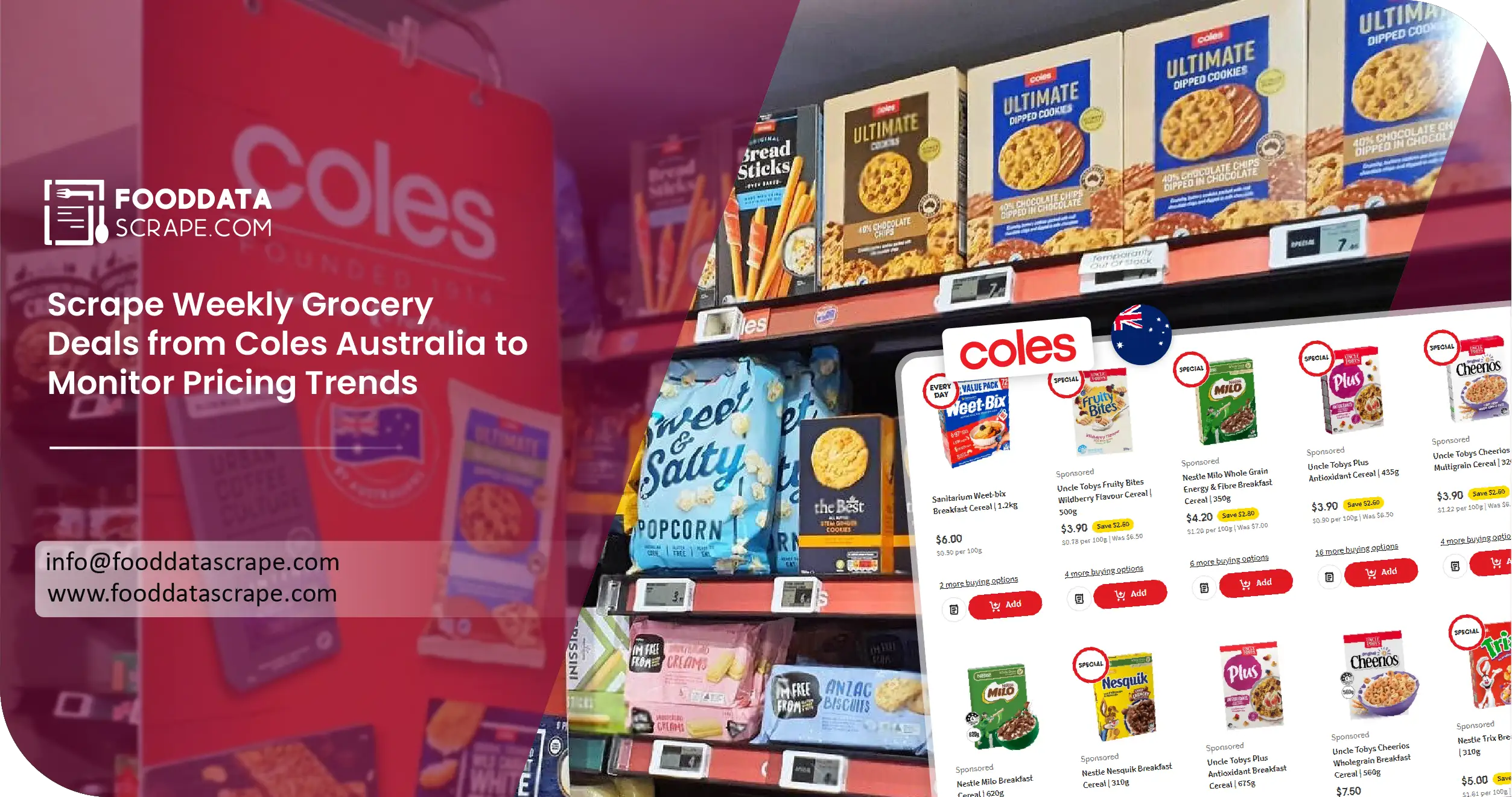 Coles Australia Grocery Deals Scraping